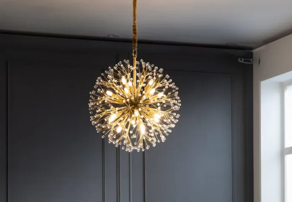 light globe chandelier